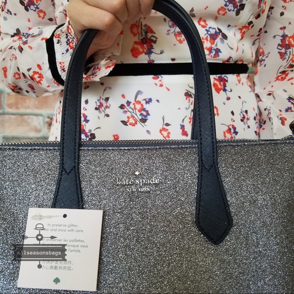 Kate spade SMALL Joeley Satchel crossbody blue - Picture 4 of 8